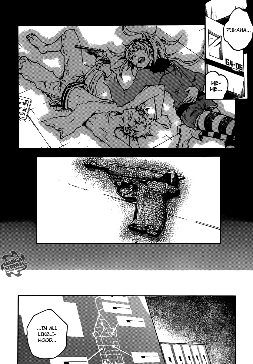 Deadman Wonderland Chapter 50 page 22 - Chapter 50: Toygun & Toytown trust