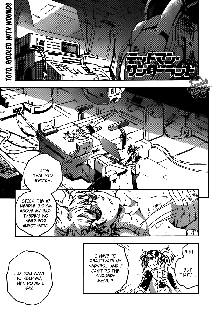 Deadman Wonderland Chapter 51 page 1 - Chapter 51: Die in a Diamond