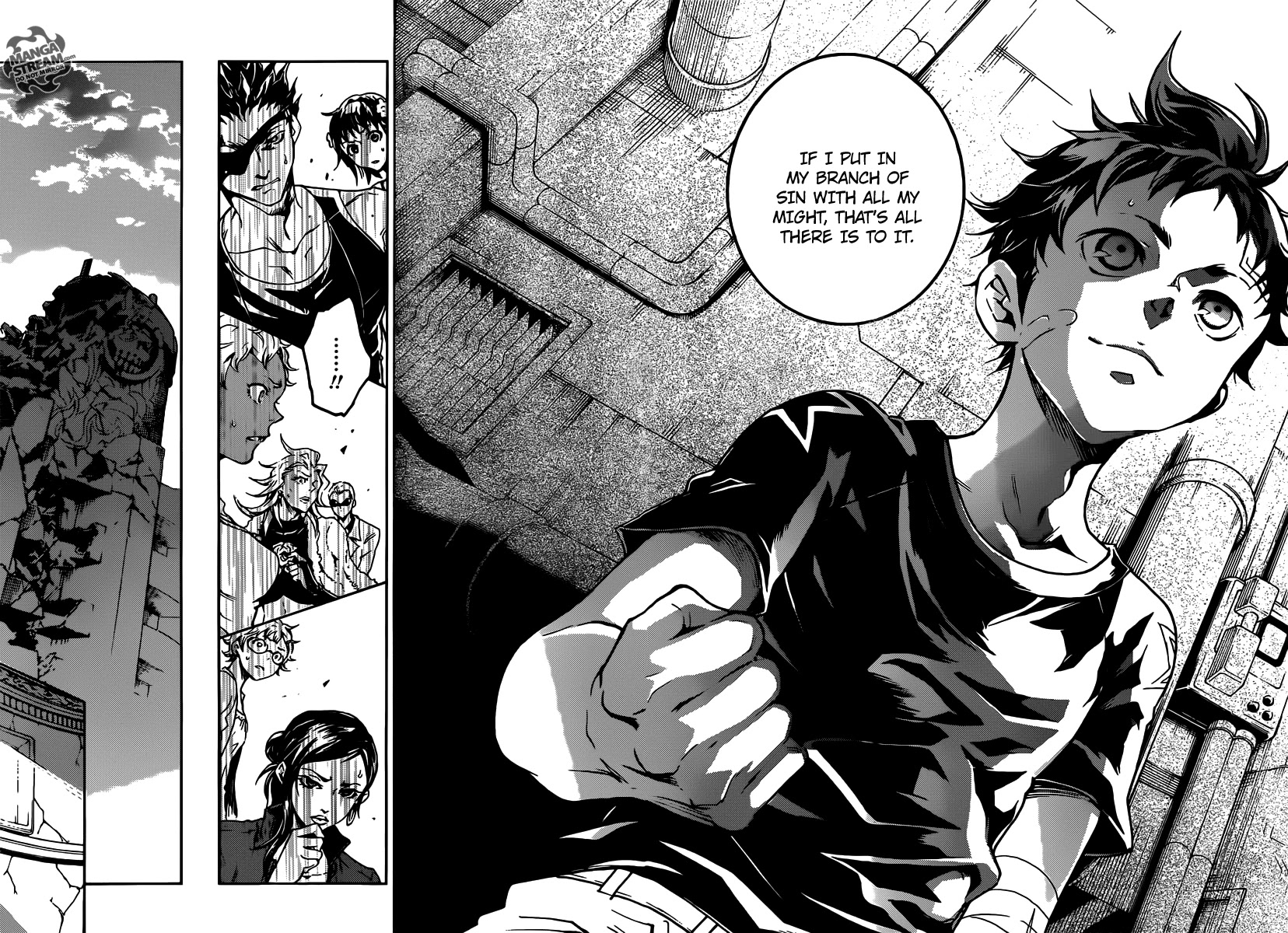 Deadman Wonderland Chapter 51 page 12 - Chapter 51: Die in a Diamond