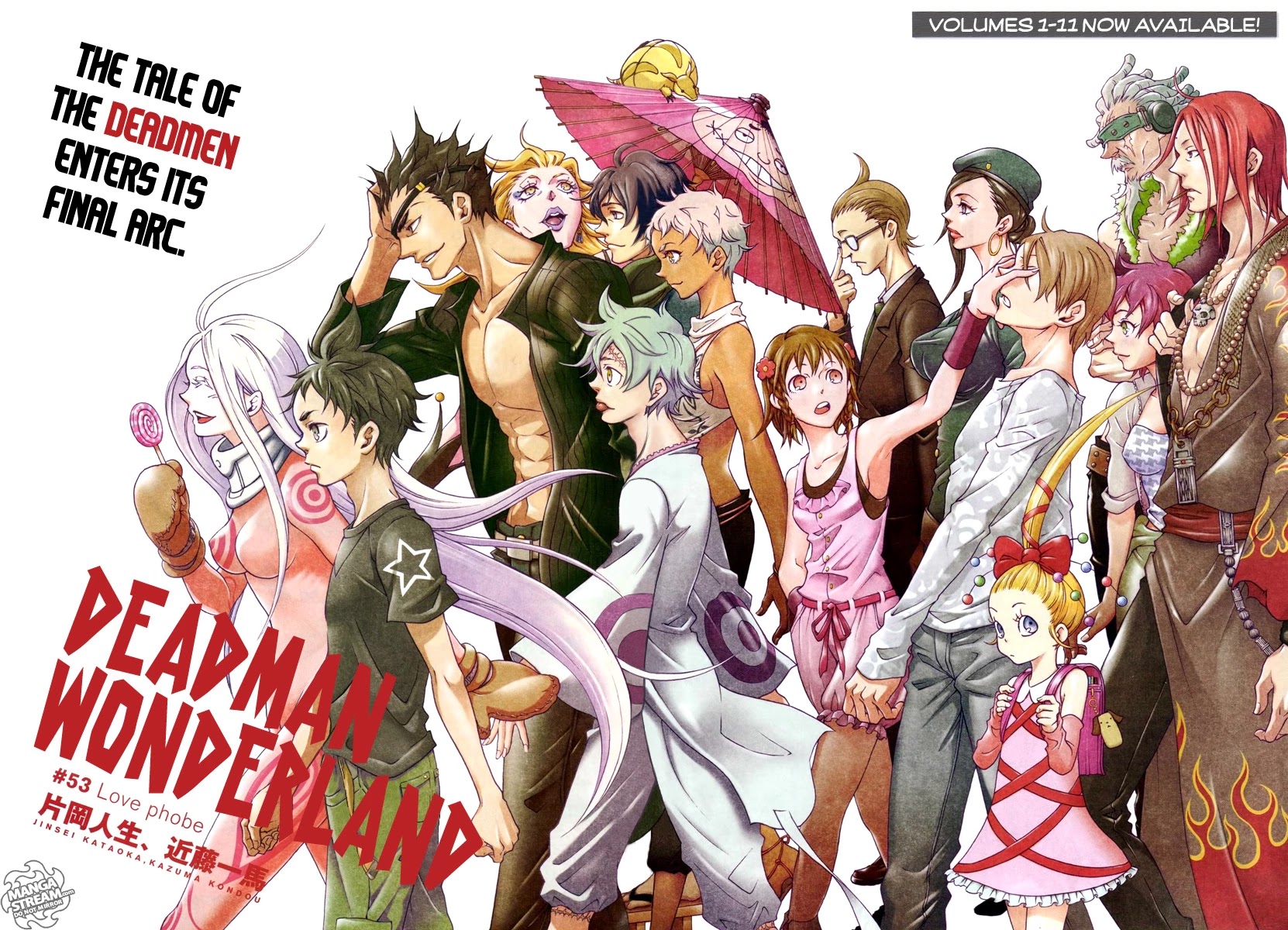 Deadman Wonderland Chapter 53 page 3 - Chapter 53: Love phobe