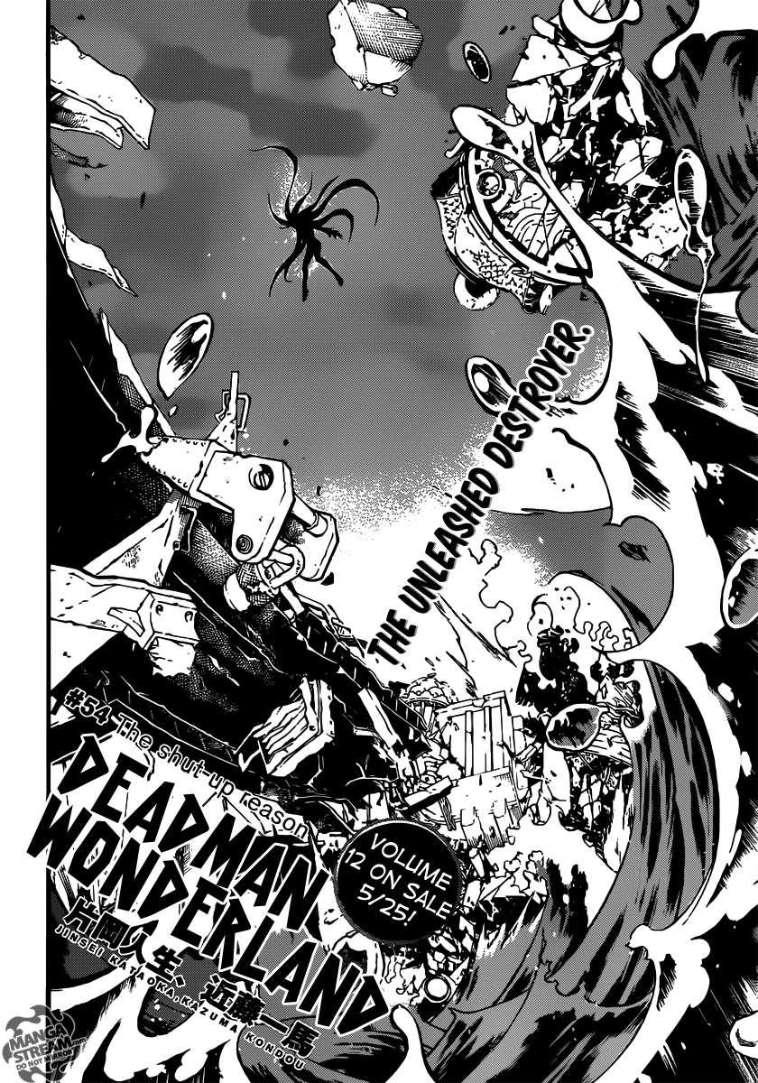 Deadman Wonderland Chapter 54 page 3 - Chapter 54: The shut up reason