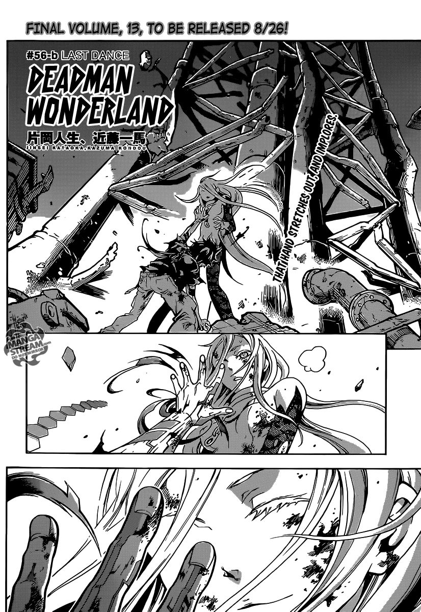 Deadman Wonderland Chapter 56.2 page 3 - Chapter 56.2: LAST DANCE - Part b