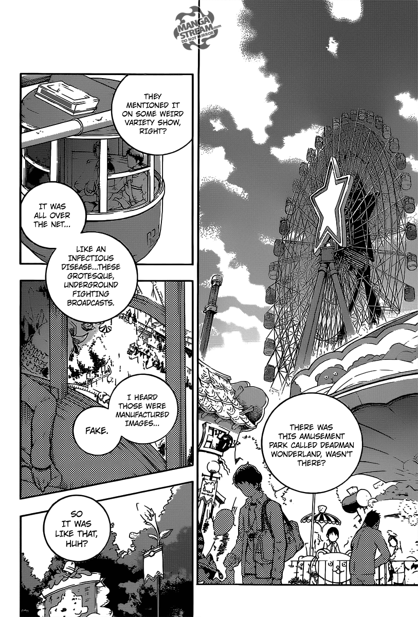 Deadman Wonderland Chapter 57 page 3 - Chapter 57: But parade will go on [END]