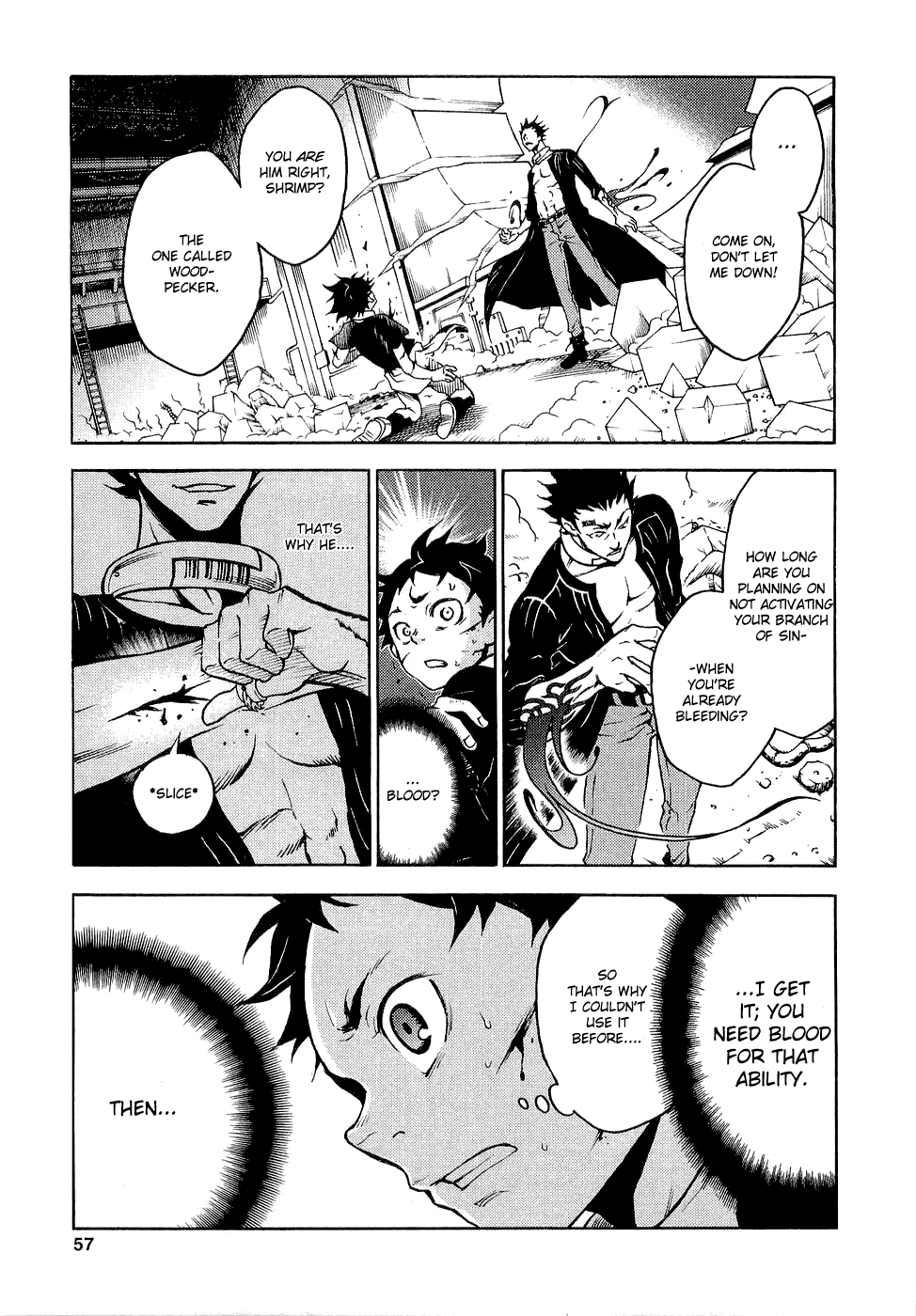 Deadman Wonderland Chapter 6 page 10 - Chapter 6: Crow Craw