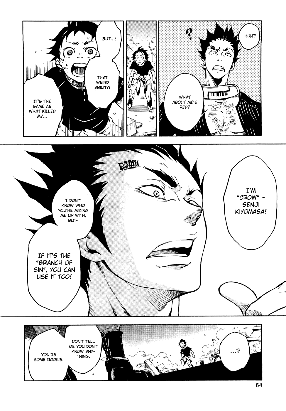 Deadman Wonderland Chapter 6 page 17 - Chapter 6: Crow Craw