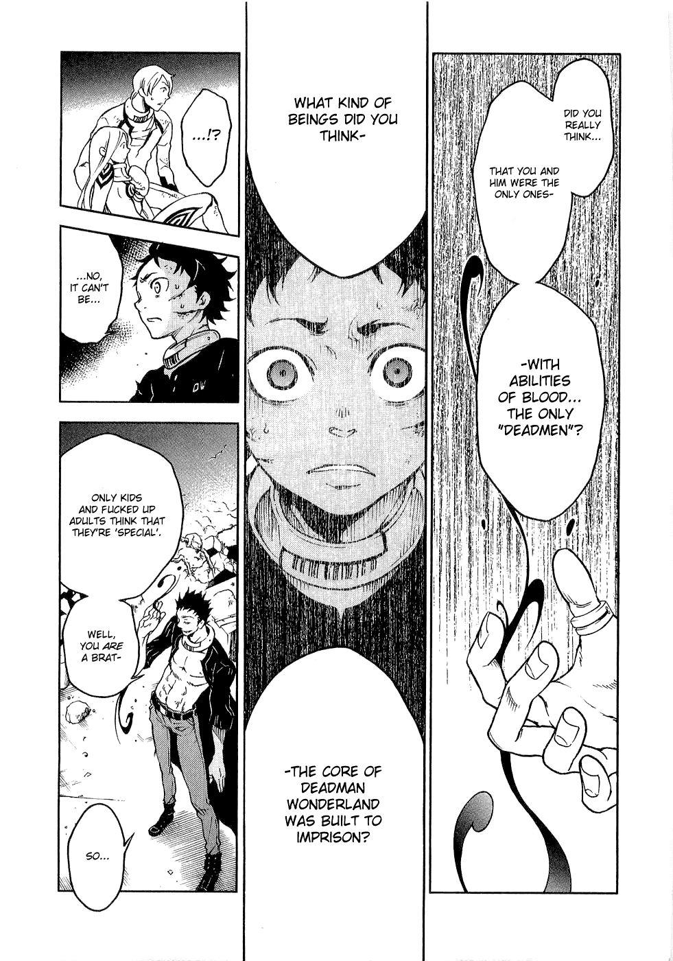 Deadman Wonderland Chapter 6 page 18 - Chapter 6: Crow Craw