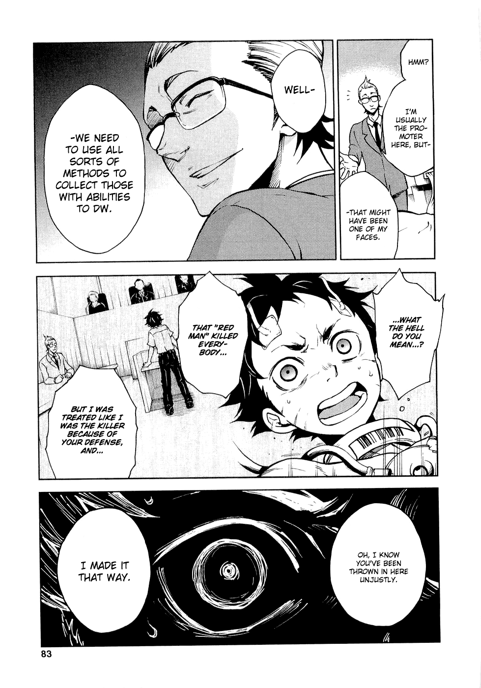 Deadman Wonderland Chapter 6 page 36 - Chapter 6: Crow Craw