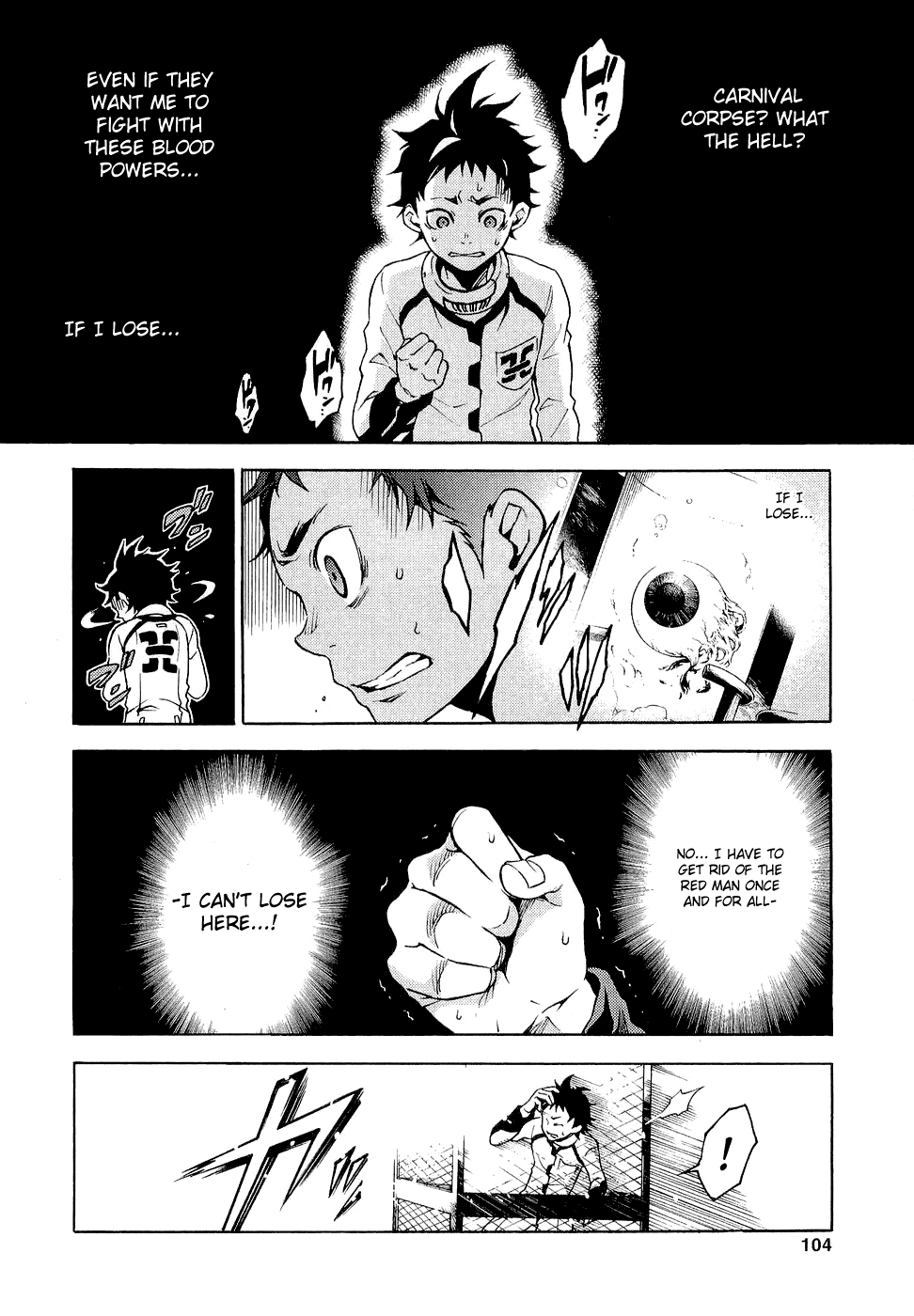 Deadman Wonderland Chapter 7 page 13 - Chapter 7: CARNIVAL CORPSE