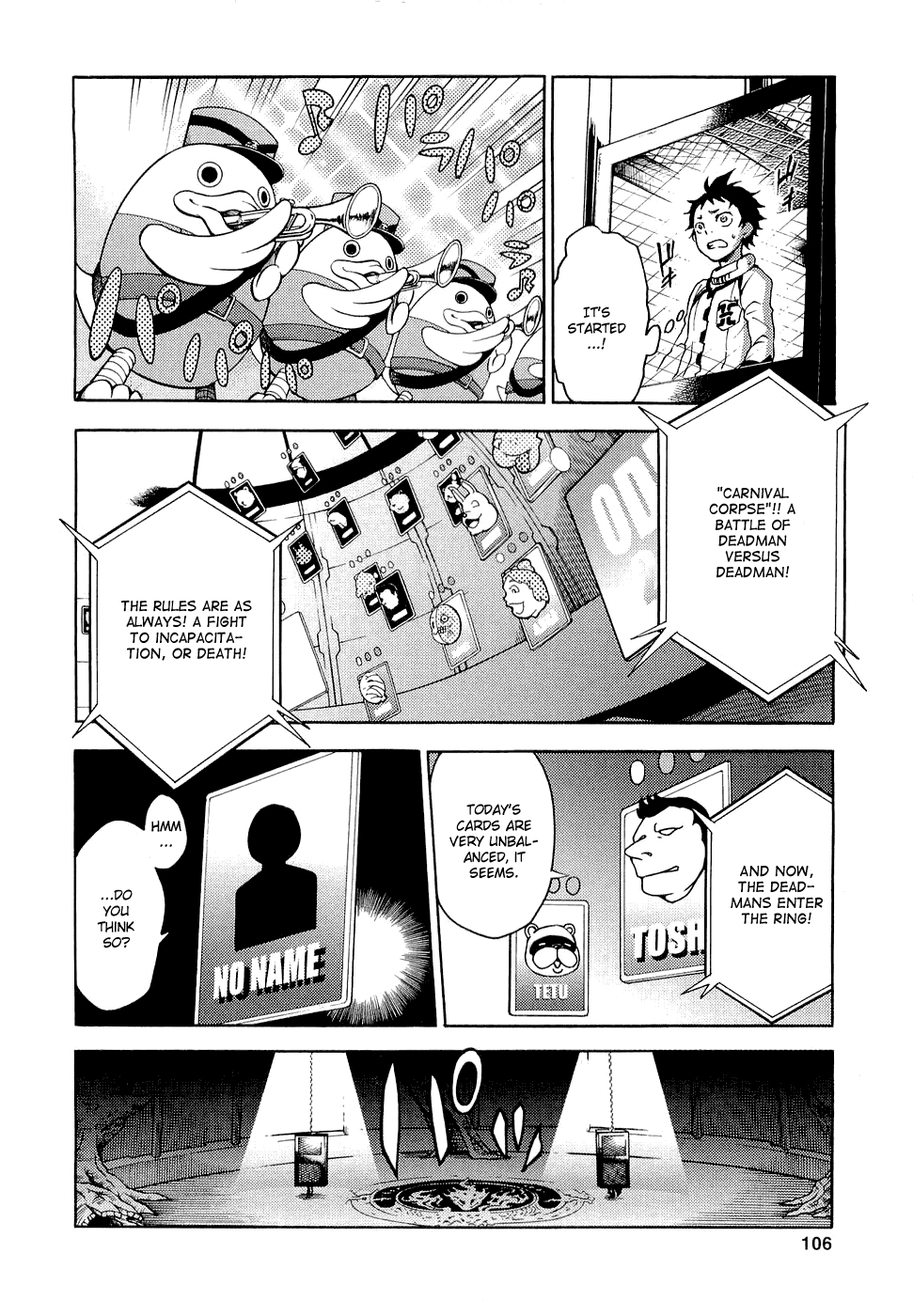 Deadman Wonderland Chapter 7 page 15 - Chapter 7: CARNIVAL CORPSE