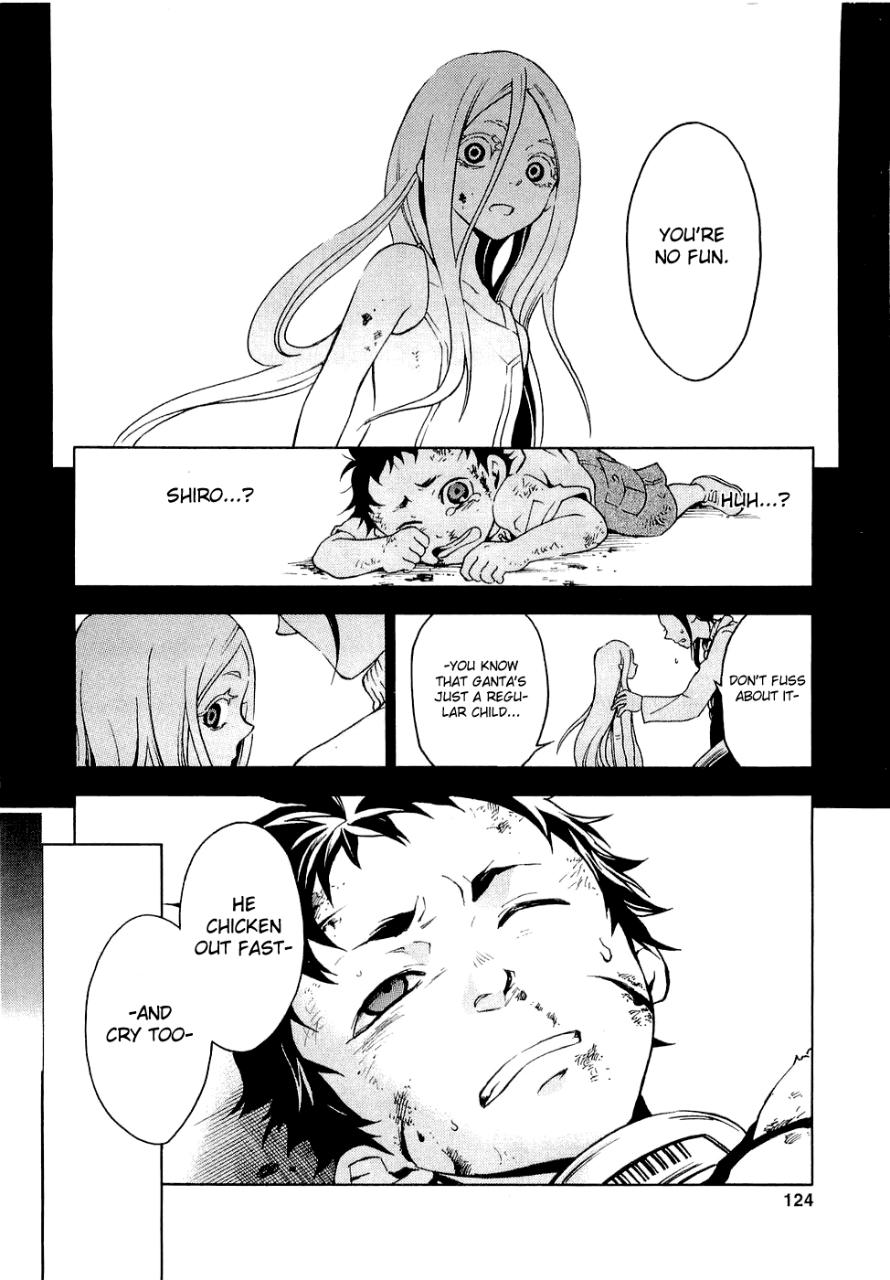 Deadman Wonderland Chapter 7 page 33 - Chapter 7: CARNIVAL CORPSE