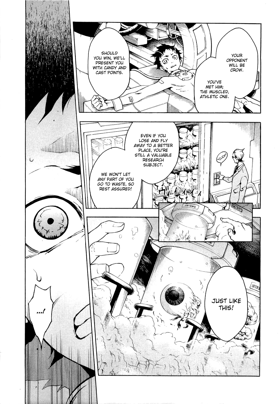 Deadman Wonderland Chapter 7 page 4 - Chapter 7: CARNIVAL CORPSE