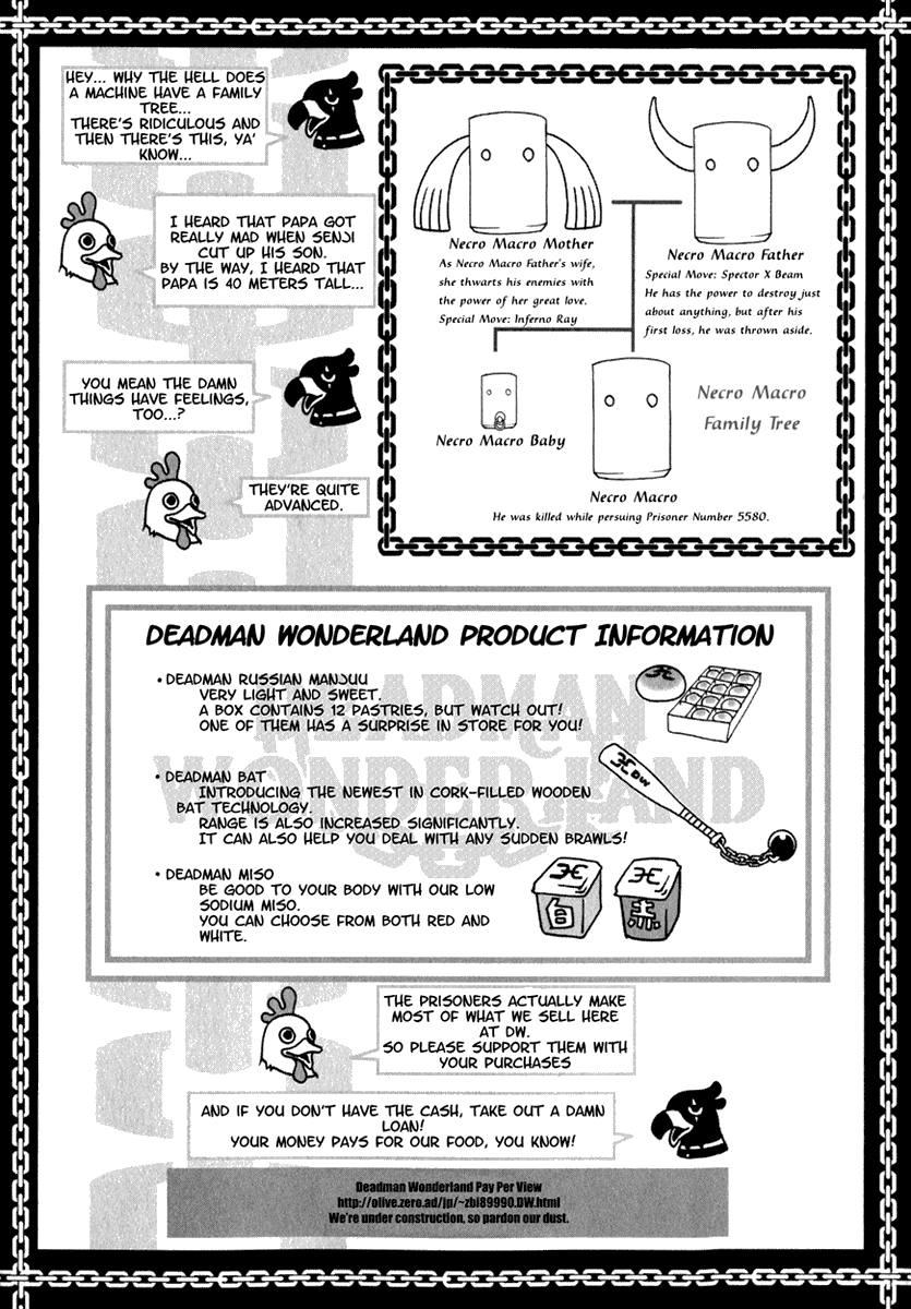 Deadman Wonderland Chapter 8.5 page 2 - Chapter 8.5: Omake