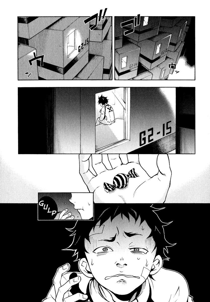 Deadman Wonderland Chapter 8 page 12 - Chapter 8: Bloodthirsty Majesty