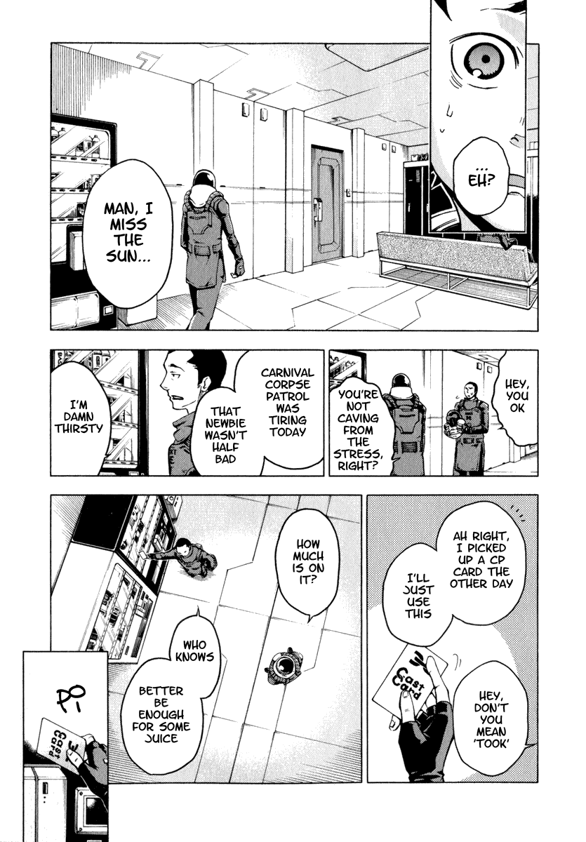 Deadman Wonderland Chapter 8 page 18 - Chapter 8: Bloodthirsty Majesty