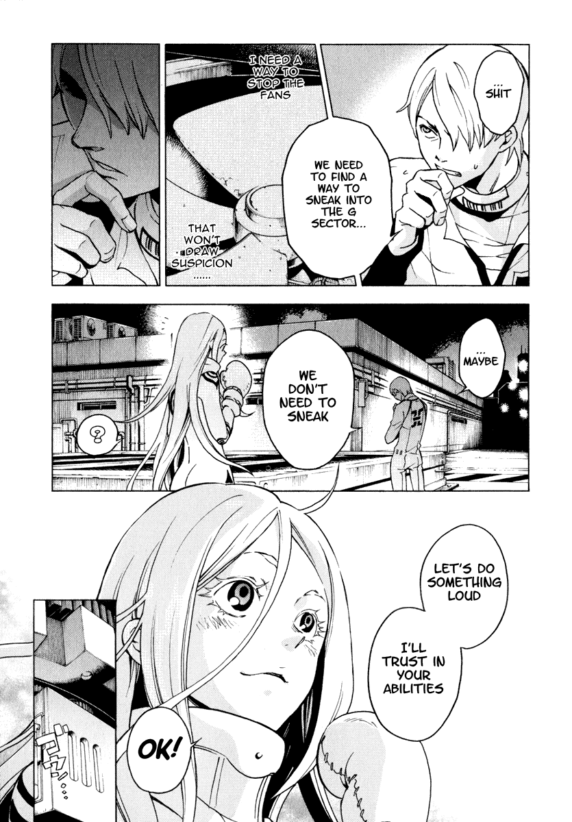 Deadman Wonderland Chapter 8 page 22 - Chapter 8: Bloodthirsty Majesty