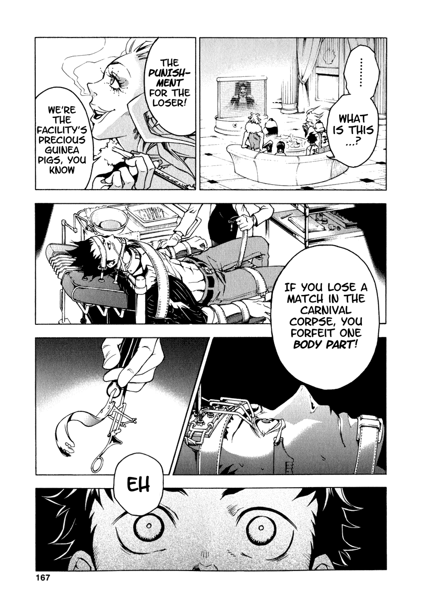 Deadman Wonderland Chapter 8 page 28 - Chapter 8: Bloodthirsty Majesty