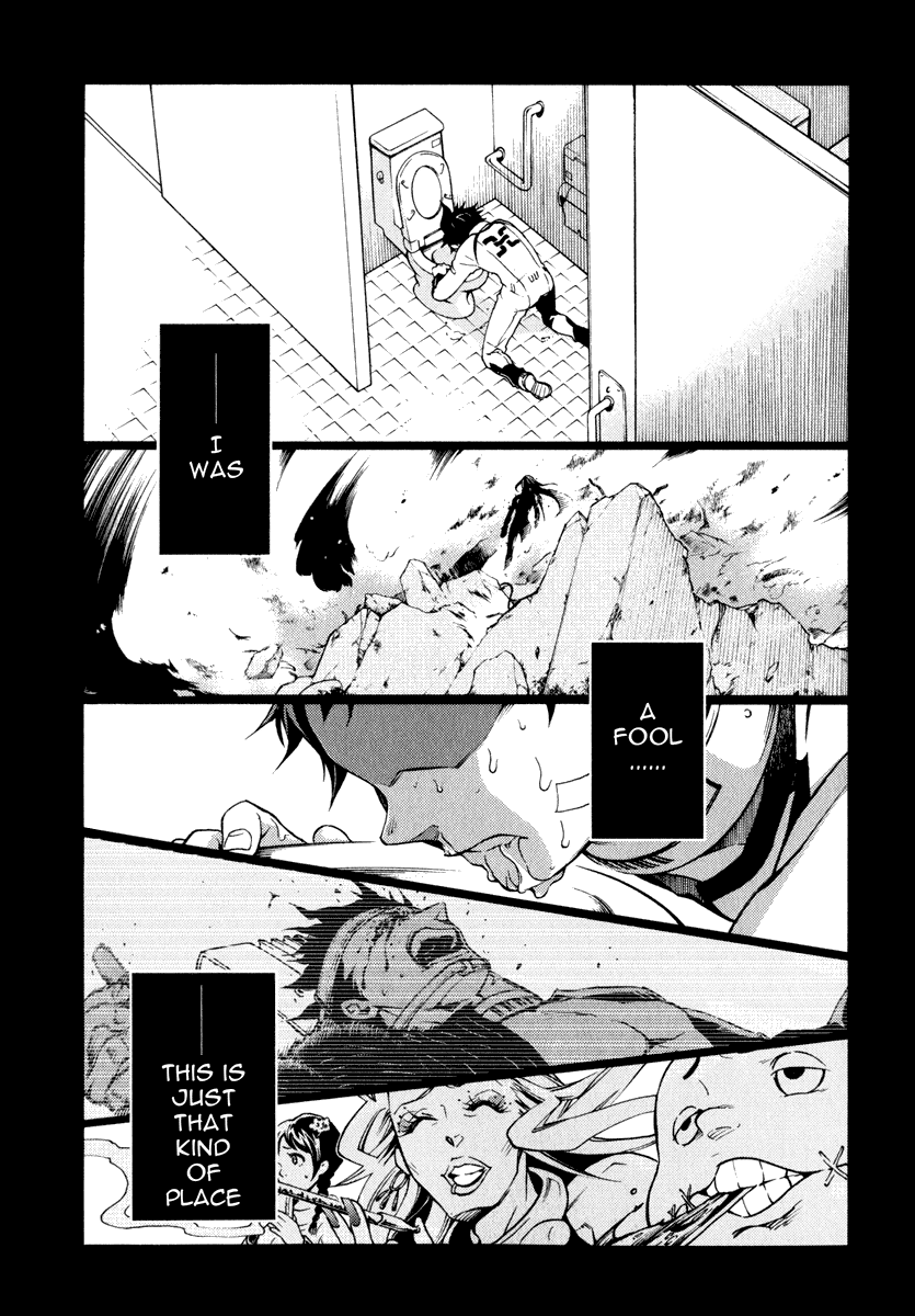 Deadman Wonderland Chapter 8 page 43 - Chapter 8: Bloodthirsty Majesty