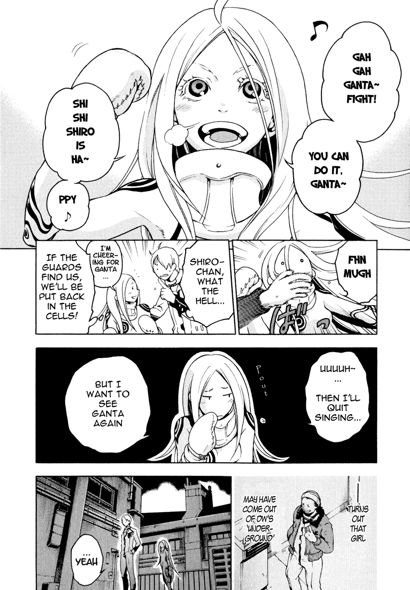 Deadman Wonderland Chapter 8 page 6 - Chapter 8: Bloodthirsty Majesty