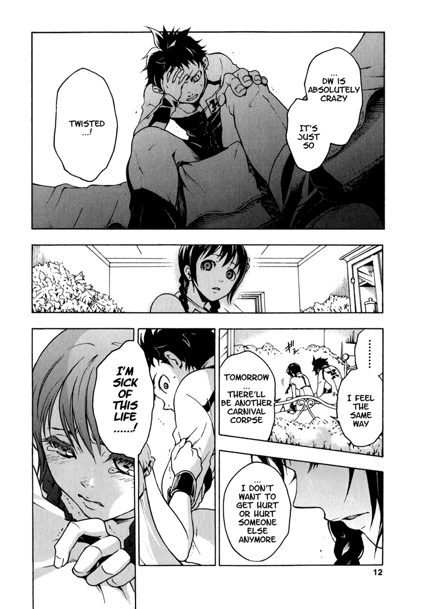 Deadman Wonderland Chapter 9 page 11 - Chapter 9: Liar Flower