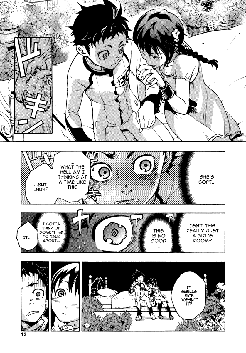 Deadman Wonderland Chapter 9 page 12 - Chapter 9: Liar Flower