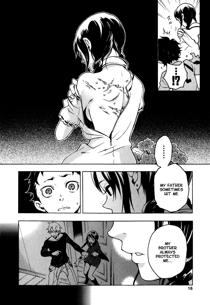 Deadman Wonderland Chapter 9 page 15 - Chapter 9: Liar Flower
