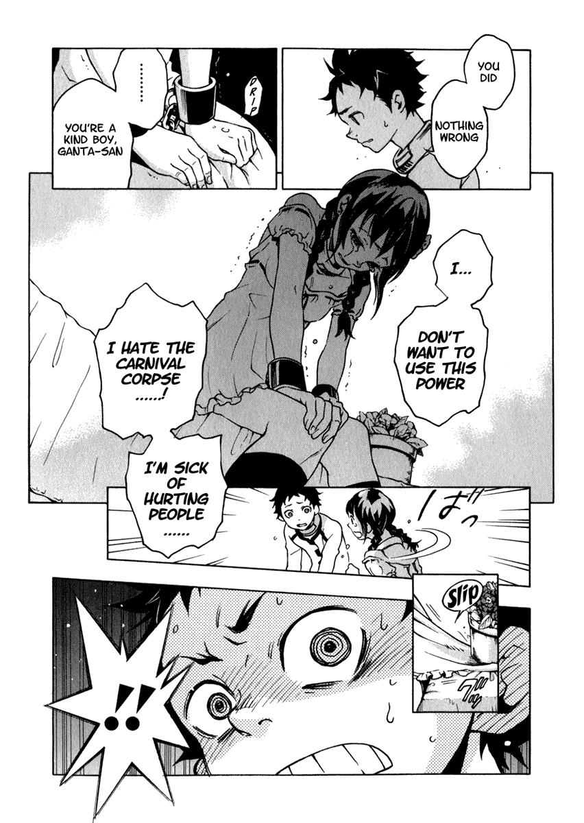 Deadman Wonderland Chapter 9 page 20 - Chapter 9: Liar Flower