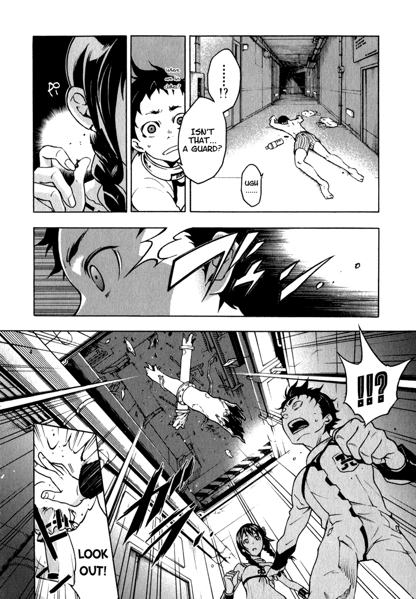 Deadman Wonderland Chapter 9 page 25 - Chapter 9: Liar Flower