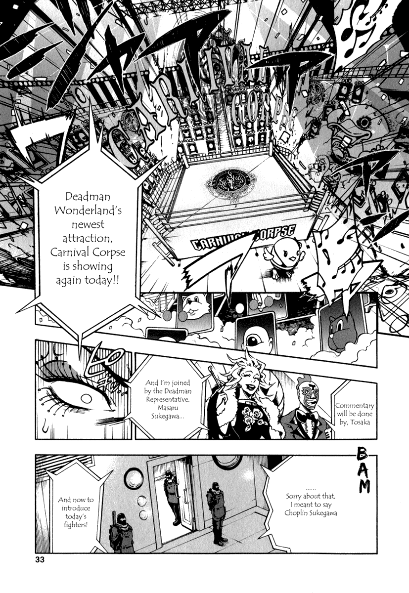 Deadman Wonderland Chapter 9 page 32 - Chapter 9: Liar Flower