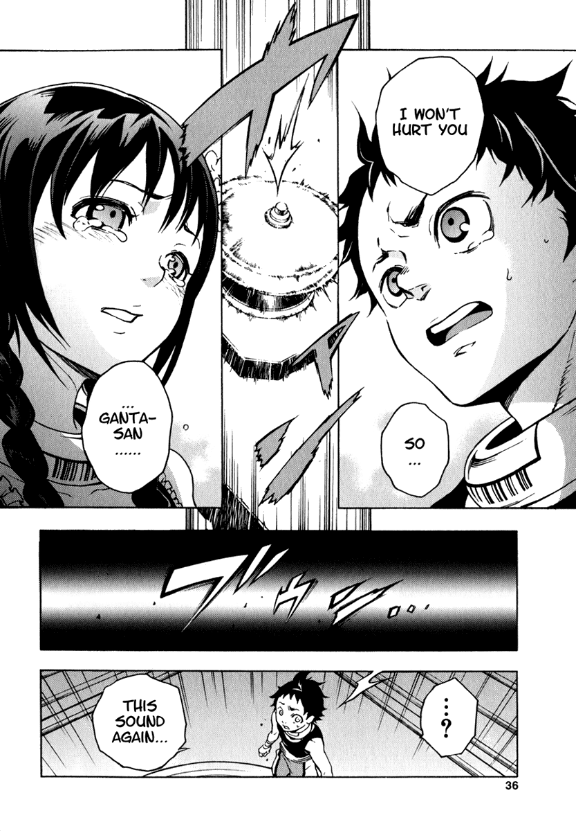 Deadman Wonderland Chapter 9 page 35 - Chapter 9: Liar Flower