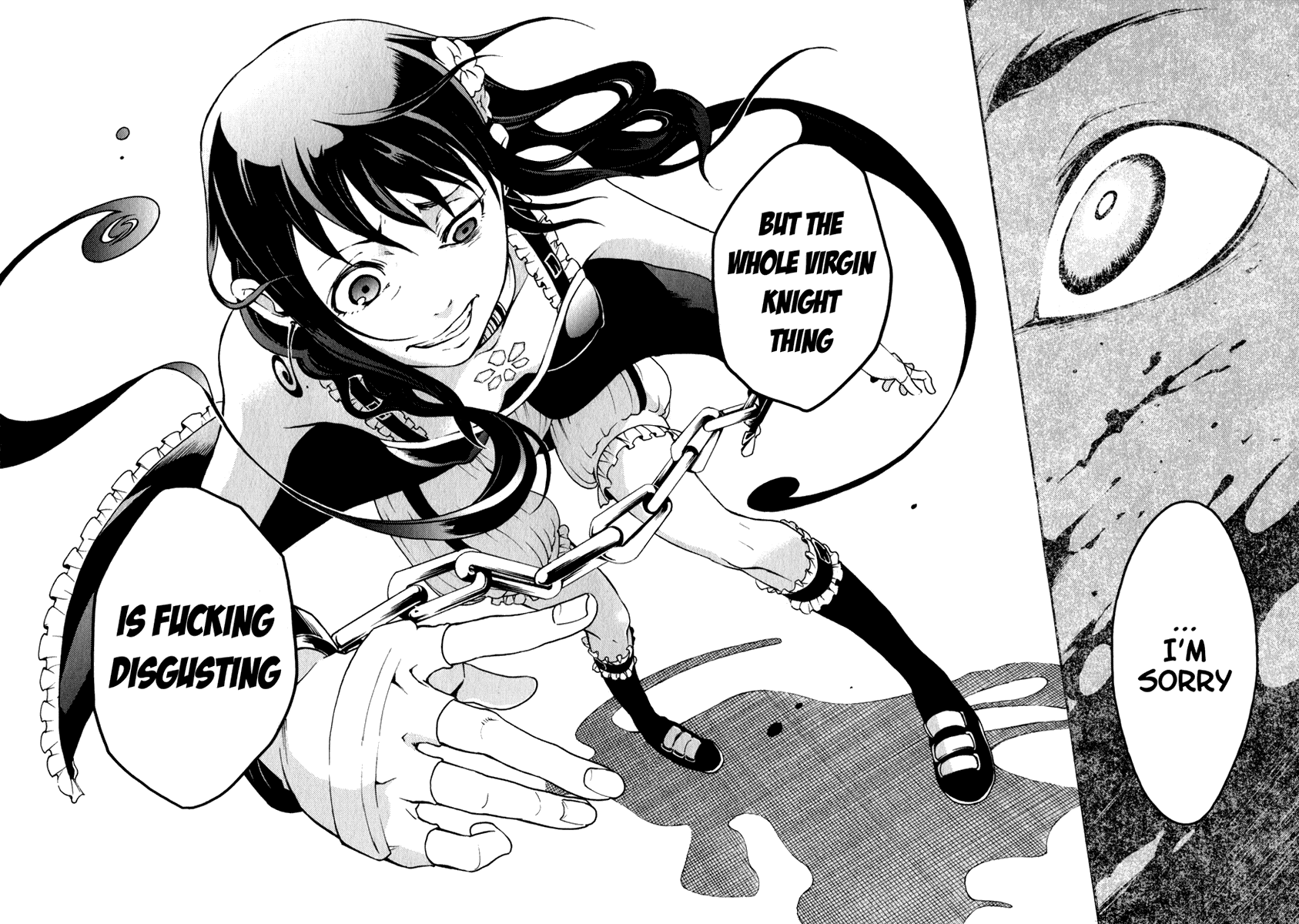 Deadman Wonderland Chapter 9 page 37 - Chapter 9: Liar Flower