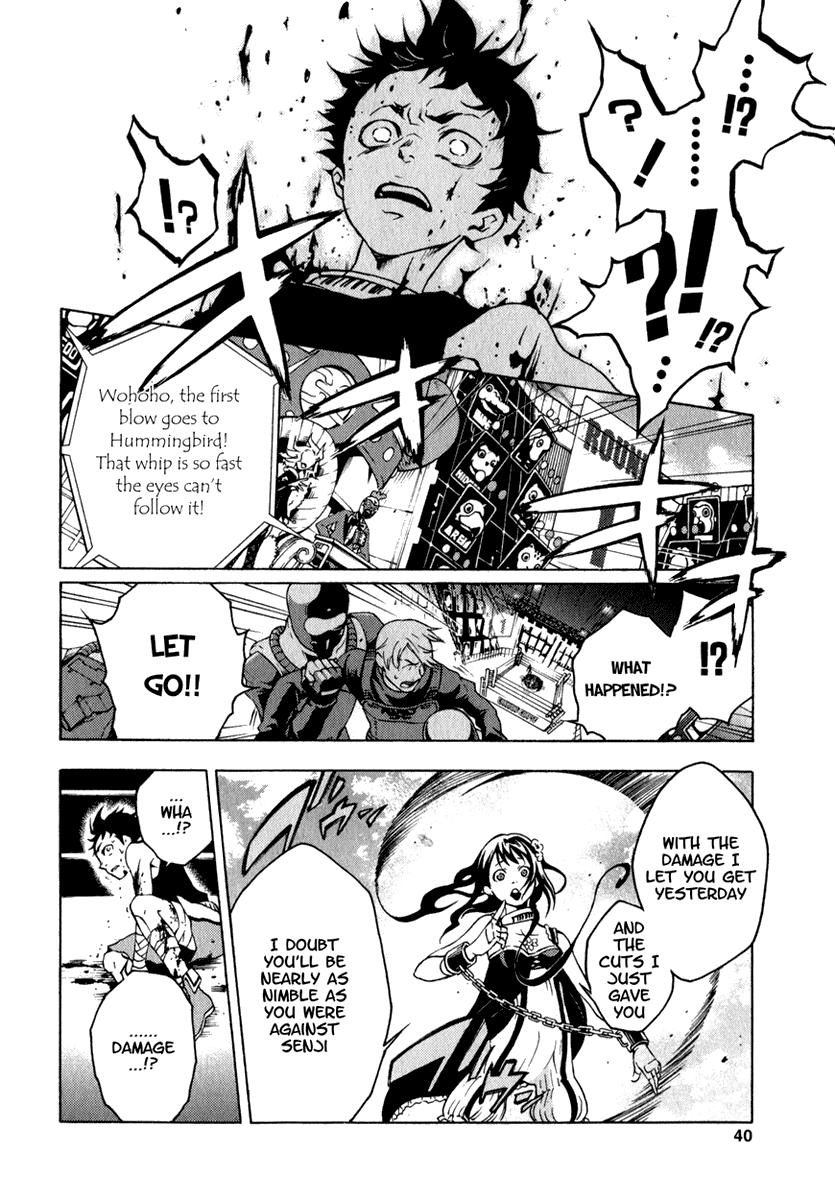 Deadman Wonderland Chapter 9 page 38 - Chapter 9: Liar Flower