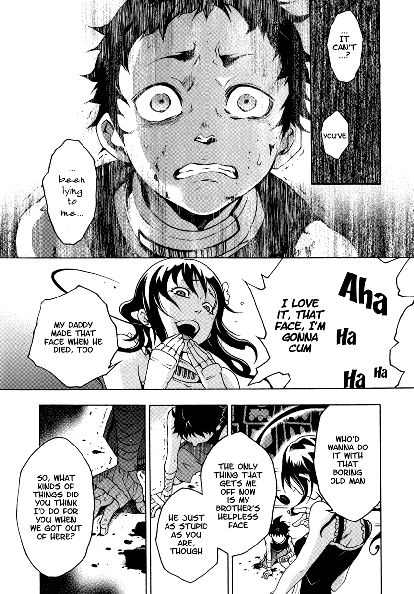Deadman Wonderland Chapter 9 page 39 - Chapter 9: Liar Flower