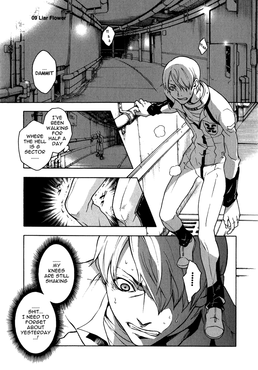 Deadman Wonderland Chapter 9 page 4 - Chapter 9: Liar Flower