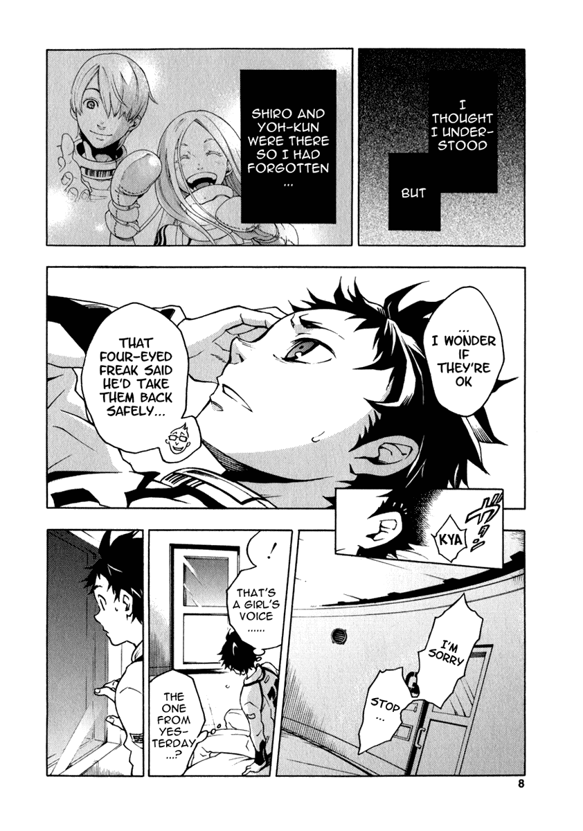 Deadman Wonderland Chapter 9 page 7 - Chapter 9: Liar Flower