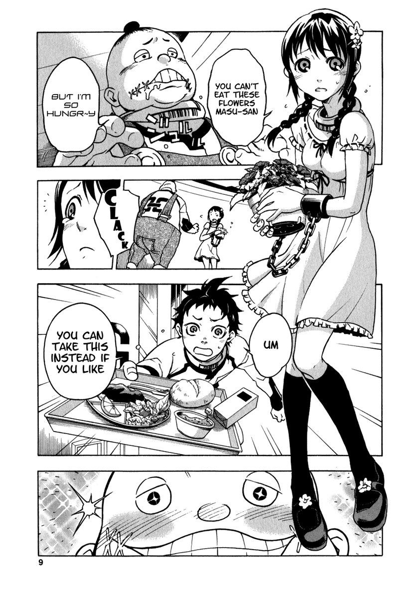 Deadman Wonderland Chapter 9 page 8 - Chapter 9: Liar Flower