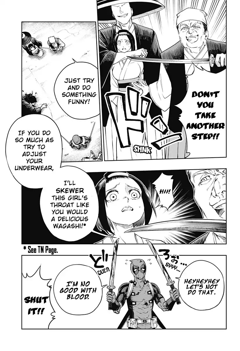Deadpool: Samurai Chapter 0 page 18 - Chapter 0: Oneshot