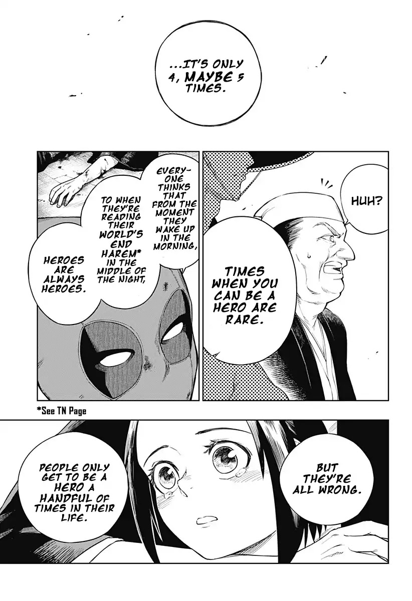 Deadpool: Samurai Chapter 0 page 20 - Chapter 0: Oneshot