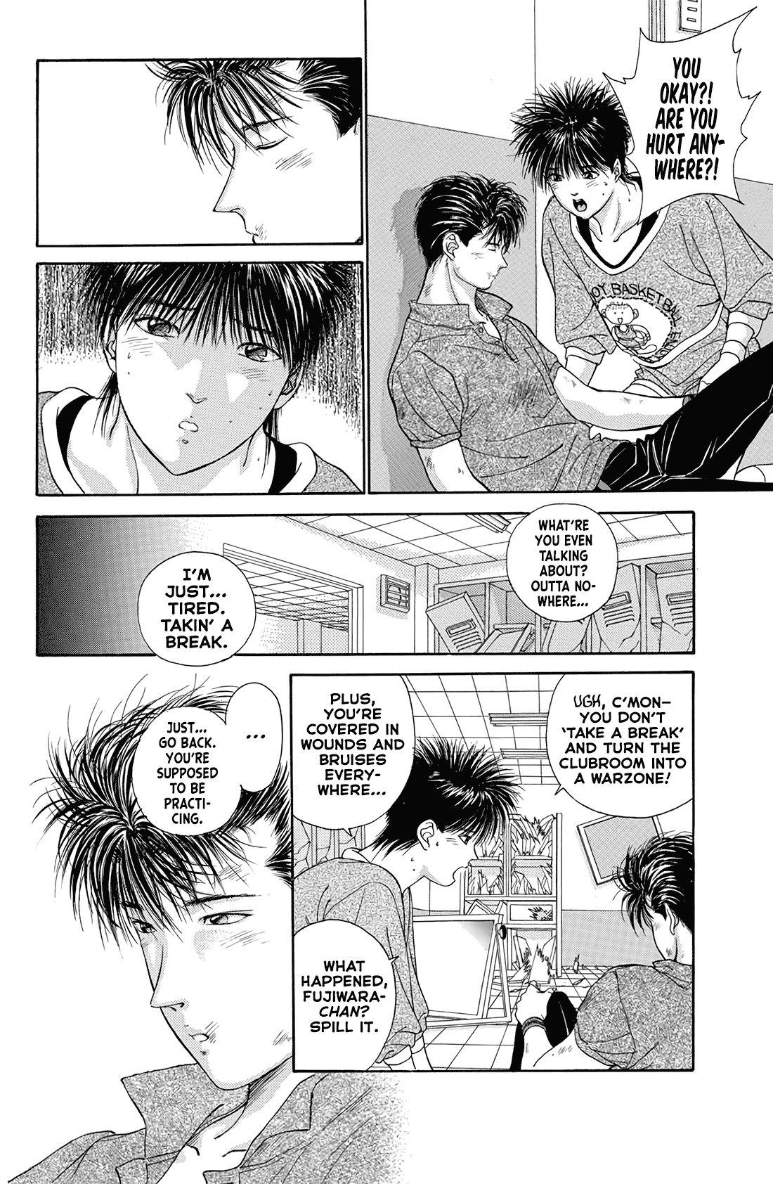 Dear Boys Chapter 16 page 14 - Chapter 16: The Pain of an Old Wound