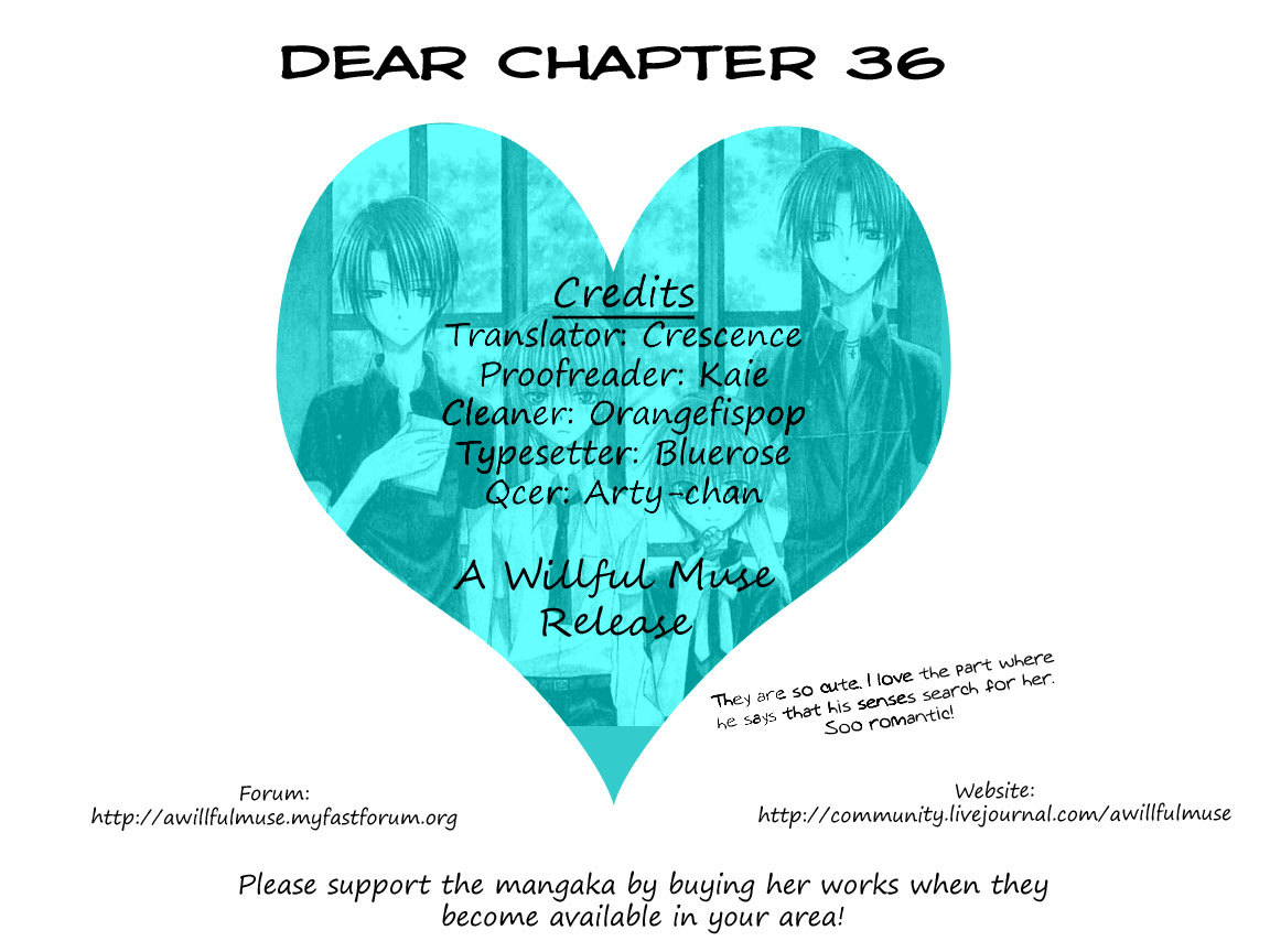 Dear (Fujiwara Cocoa) Chapter 36 page 1 - Chapter 36