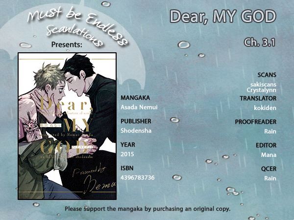 Dear, My God Chapter 3.1 page 1 - Chapter 3.1