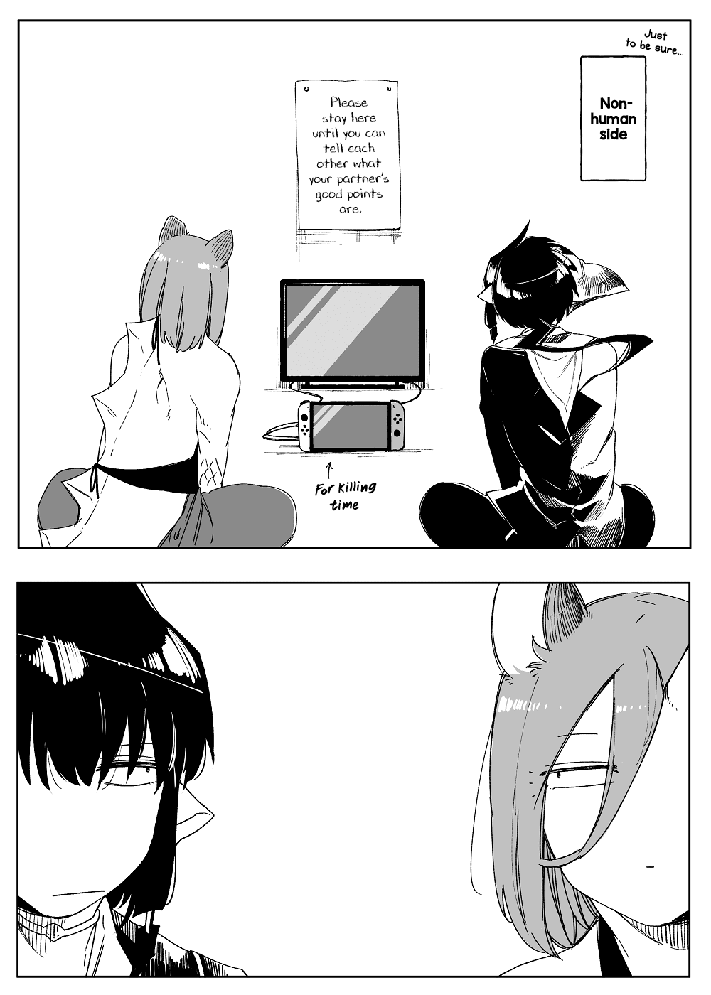 Dear NOMAN Chapter 13.5 page 3 - Chapter 13.5: Extra: D-Noma x BocchiMou Manga / Character Profiles