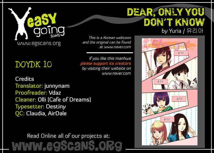 Dear, Only You Don't Know! Chapter 10 page 1 - Chapter 10