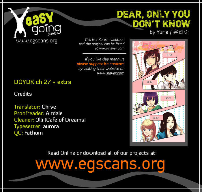 Dear, Only You Don't Know! Chapter 27 page 1 - Chapter 27