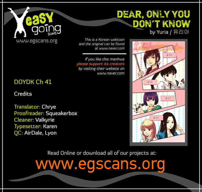 Dear, Only You Don't Know! Chapter 41 page 1 - Chapter 41
