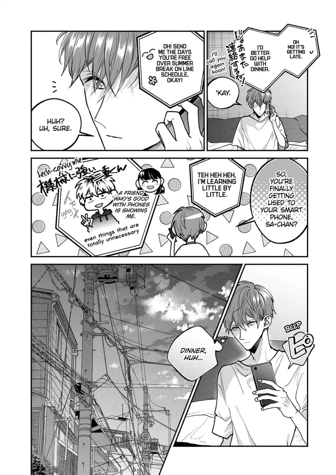 Dear Sa-chan Chapter 10 page 10 - Chapter 10: Making Up and Carelessness