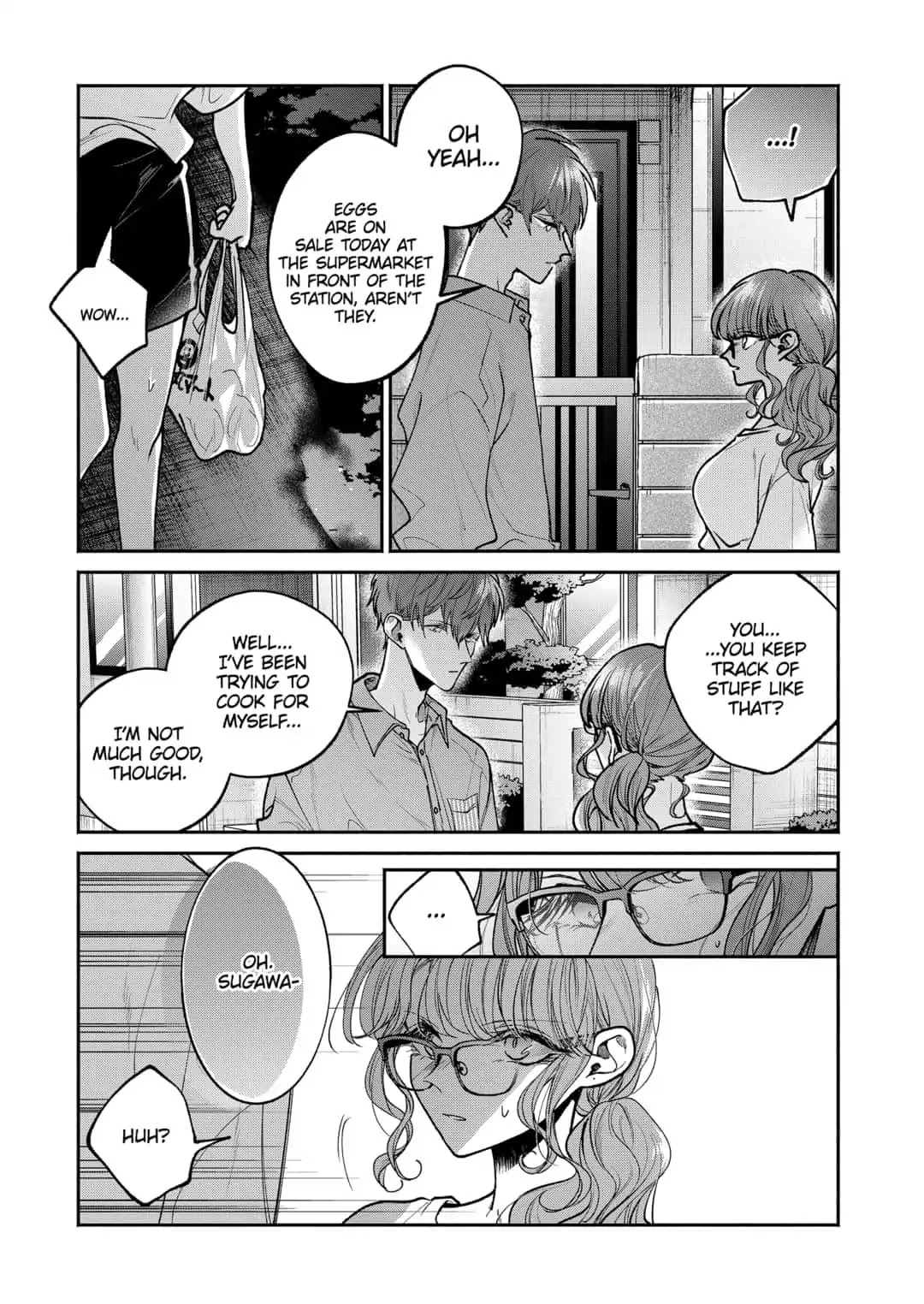 Dear Sa-chan Chapter 10 page 13 - Chapter 10: Making Up and Carelessness