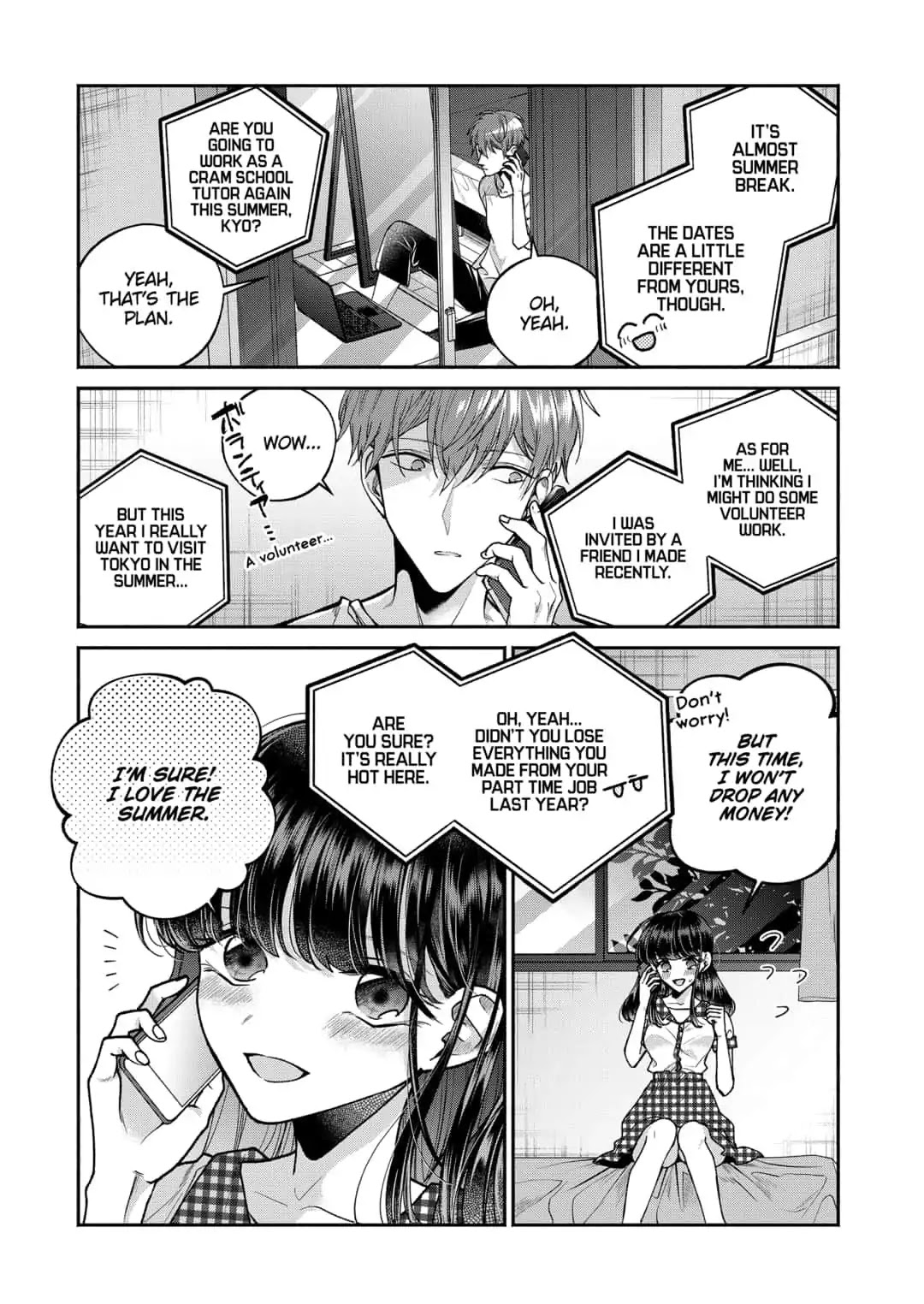 Dear Sa-chan Chapter 10 page 7 - Chapter 10: Making Up and Carelessness