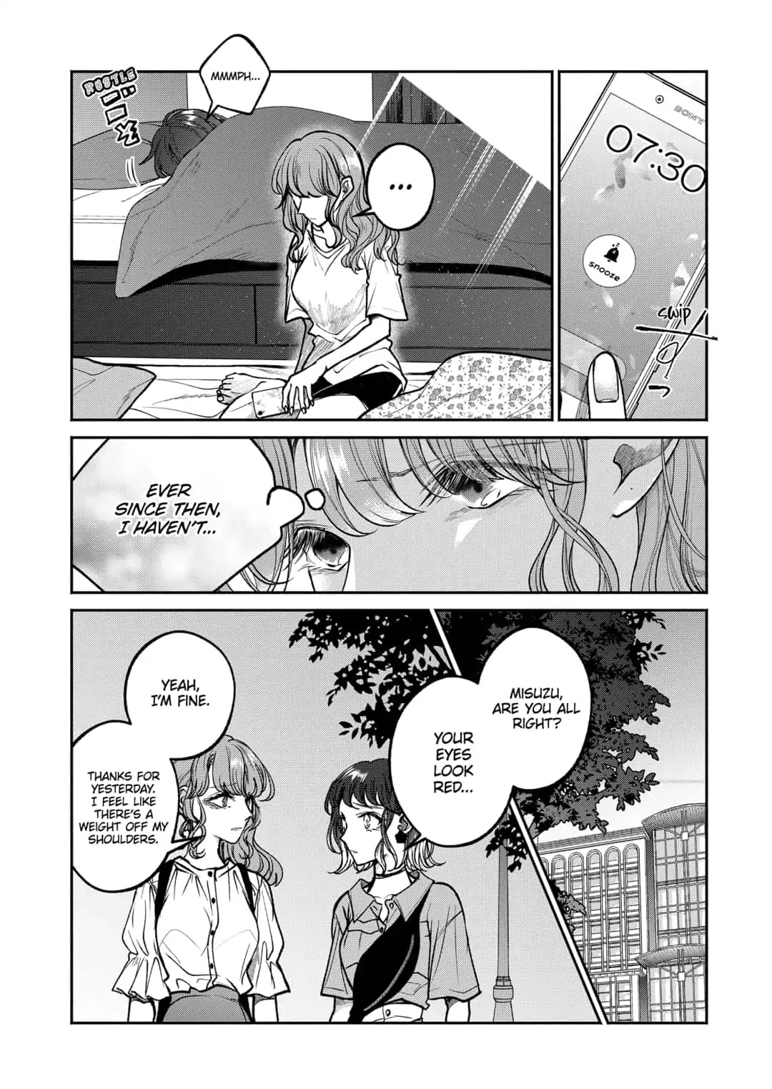 Dear Sa-chan Chapter 13 page 4 - Chapter 13: Determination and Pursuit