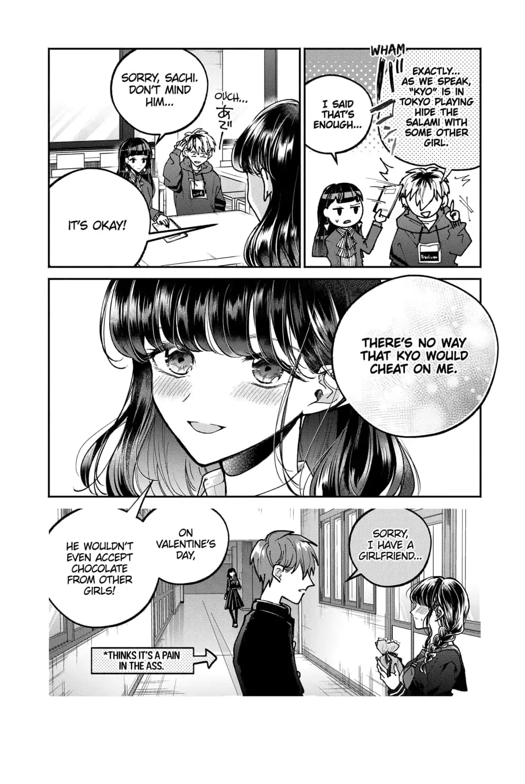 Dear Sa-chan Chapter 2 page 12 - Chapter 2: Mirror Image