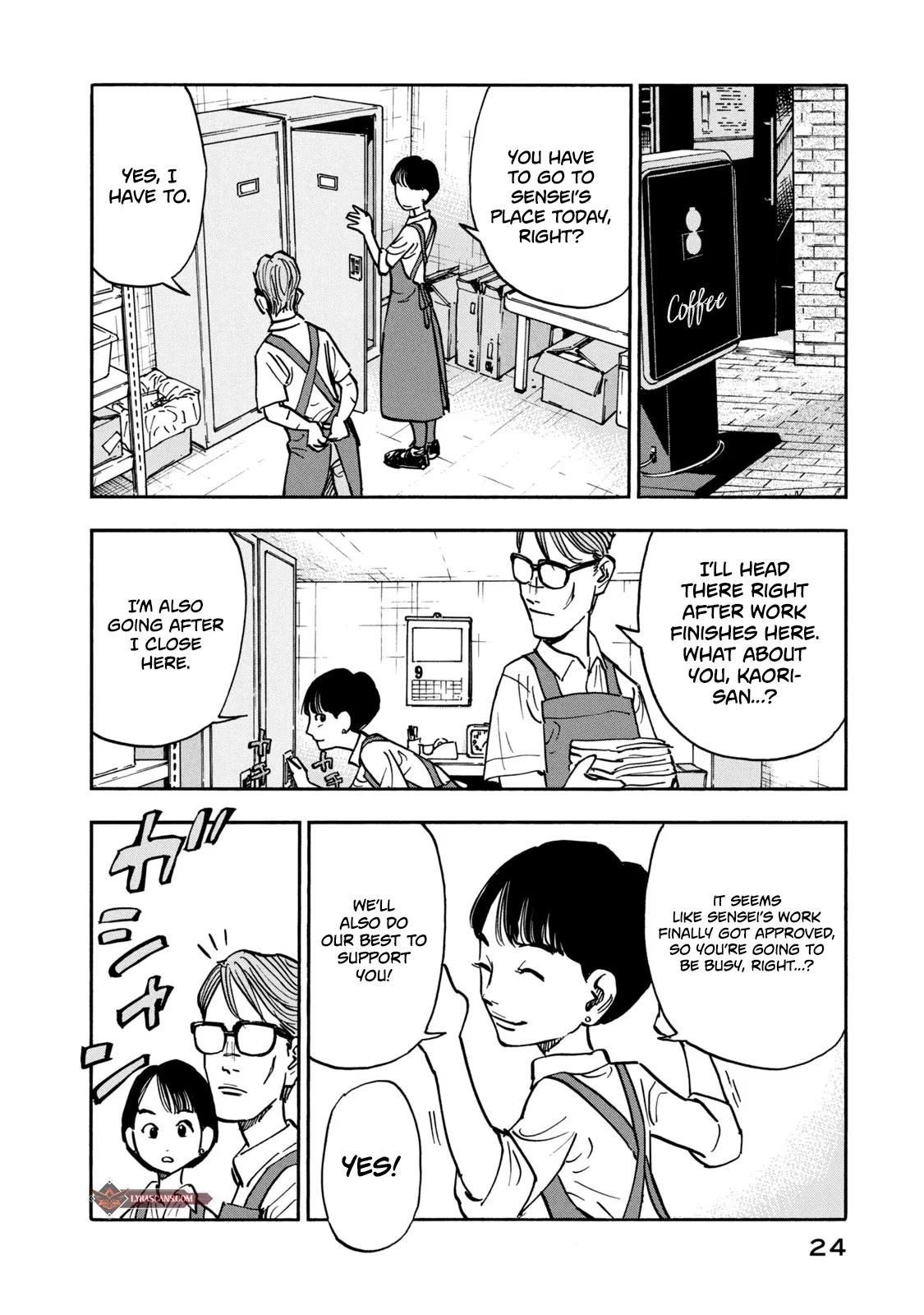 Dear Shimazaki in the Peaceful Land Chapter 10 page 4 - Chapter 10: DEAR SHIMAZAKI AND A HANDMADE CUP